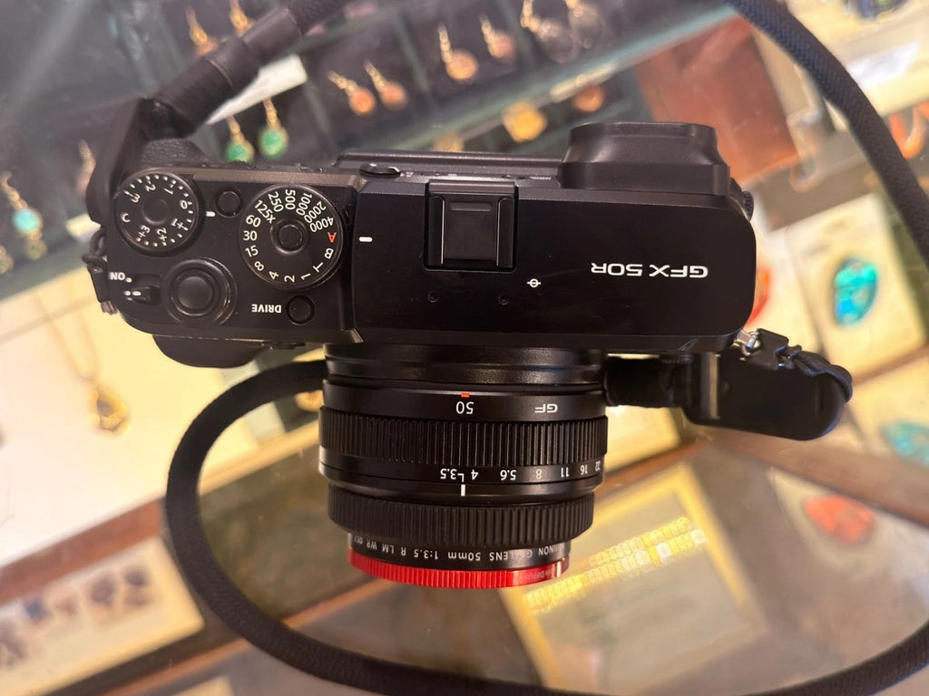 Fujifilm GFX 50R 51.4 MP Camera with GF 50mm F/3.5 LM WR